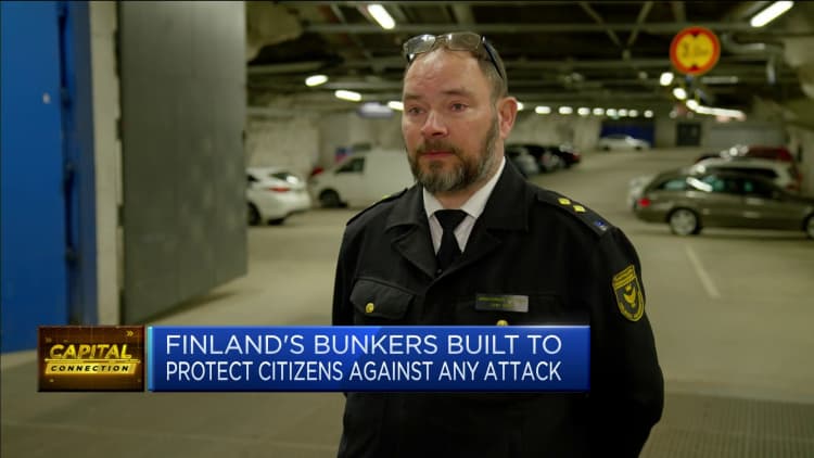 Check out Finland's civil defense shelters, designed to protect citizens from attacks