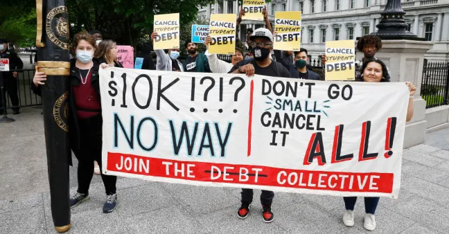 'It's an absolute insult': Advocates slam reported Biden plan to cancel $10,000 in student debt 