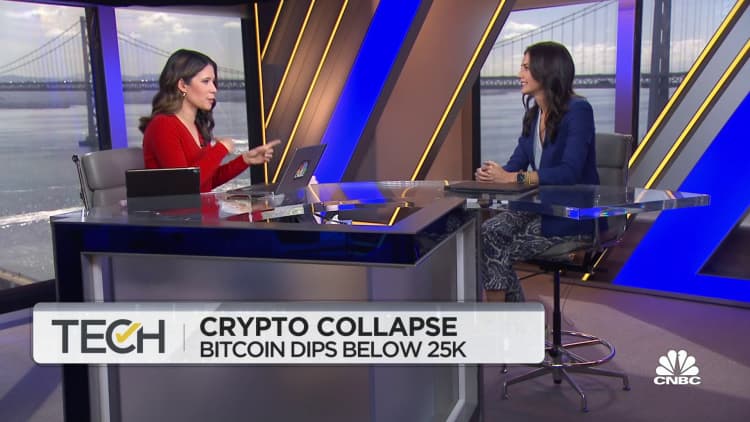 Tether is a bigger indicator of whether the crypto market can stabilize, says Kate Rooney