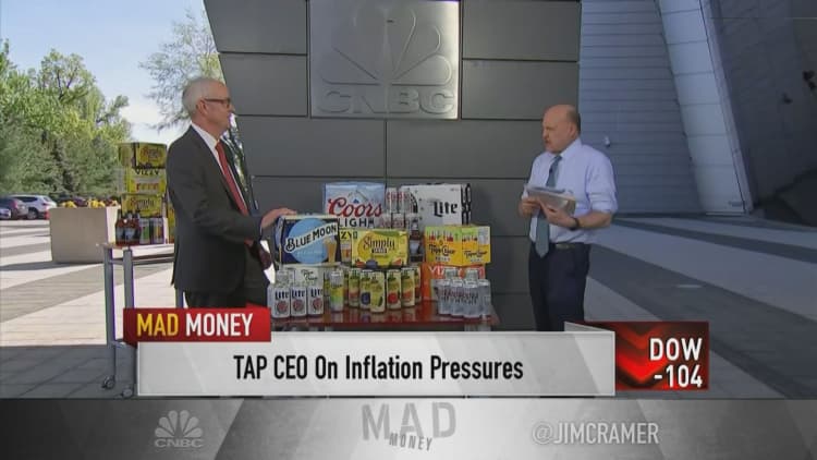 Molson Coors CEO says company's supply is well-hedged against inflation
