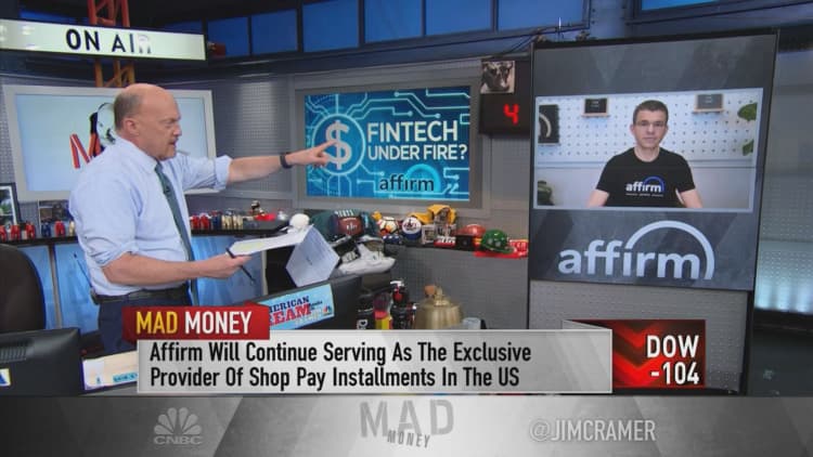 Watch Jim Cramer's full interview with Affirm CEO Max Levchin