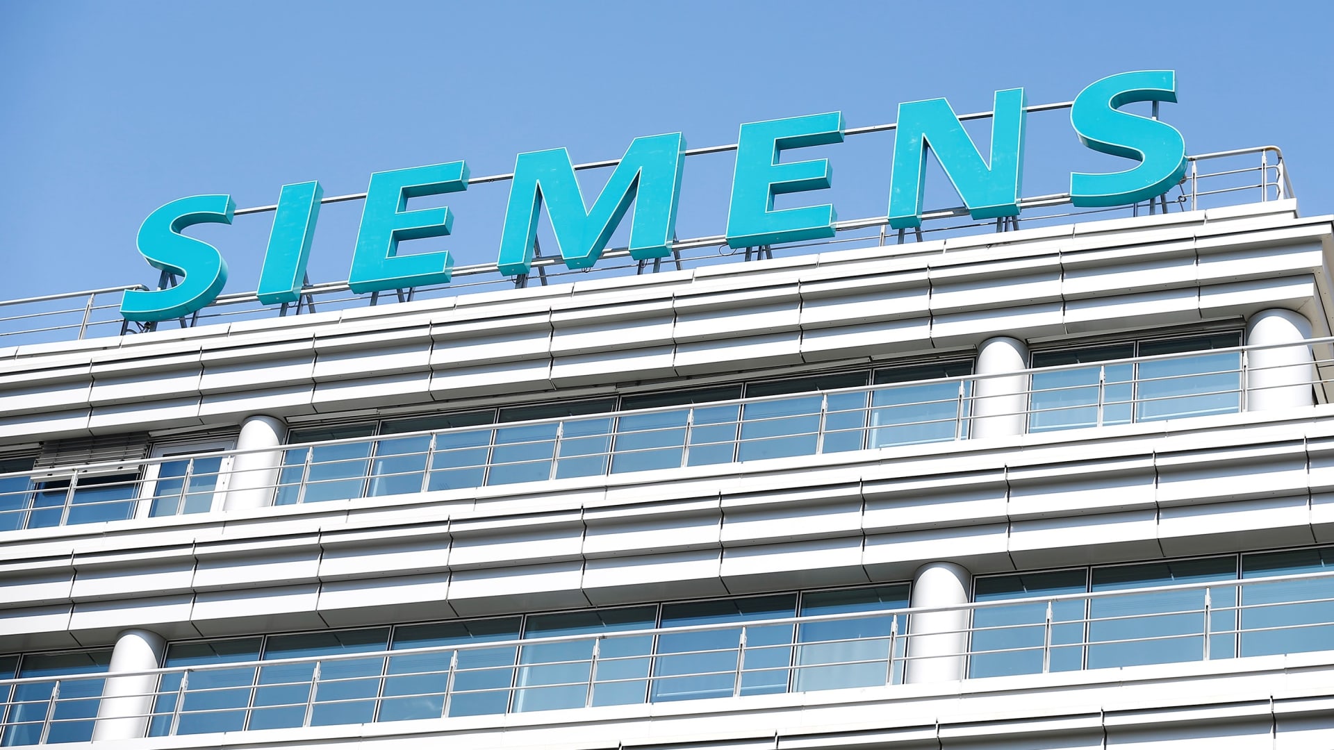 An outside view of Siemens central office in Moscow, Russia on July 21, 2017. German industrial giant Siemens AG says it is exiting Russia after almost 170 years.