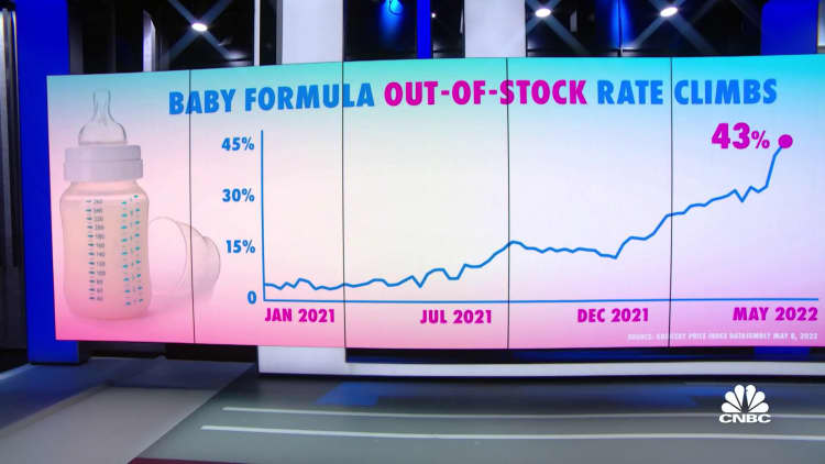 How the baby formula shortage happened
