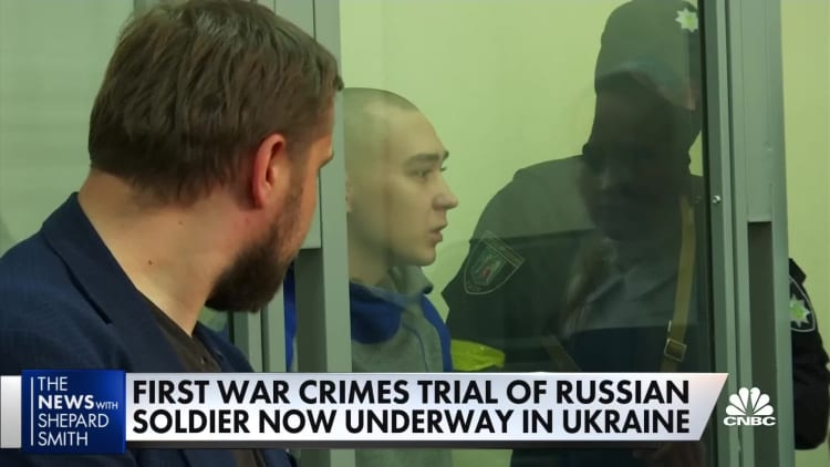 First war crimes trial in Ukraine now underway