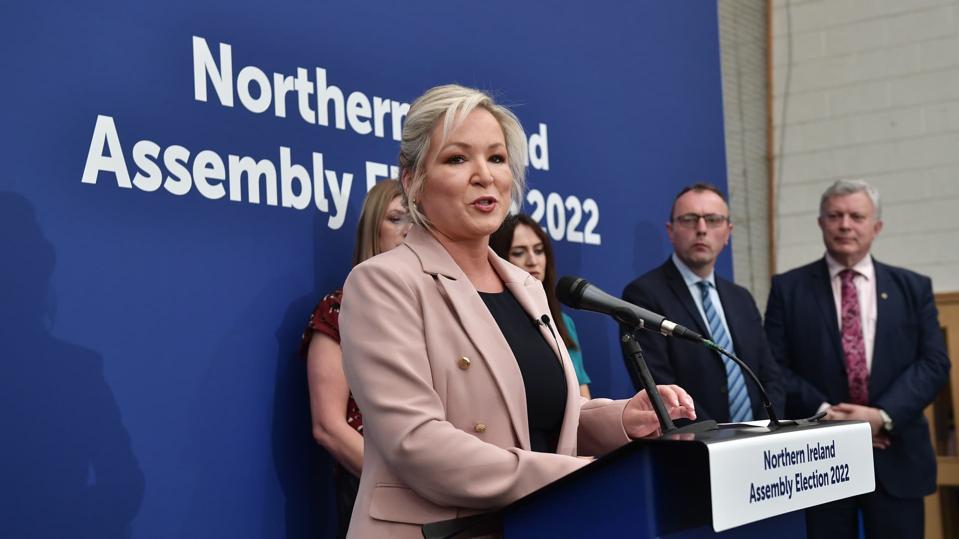 Sinn Fein's Michelle O'Neill, Northern Ireland's new first minister-elect.