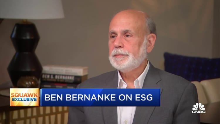 Former Fed Chair Ben Bernanke on inflation, ESG and President Biden