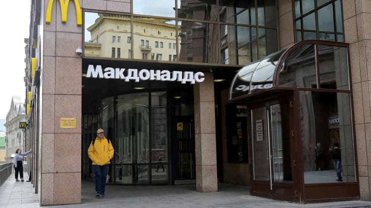 McDonald's says it's selling Russia business after previously pausing operations due to Ukraine war