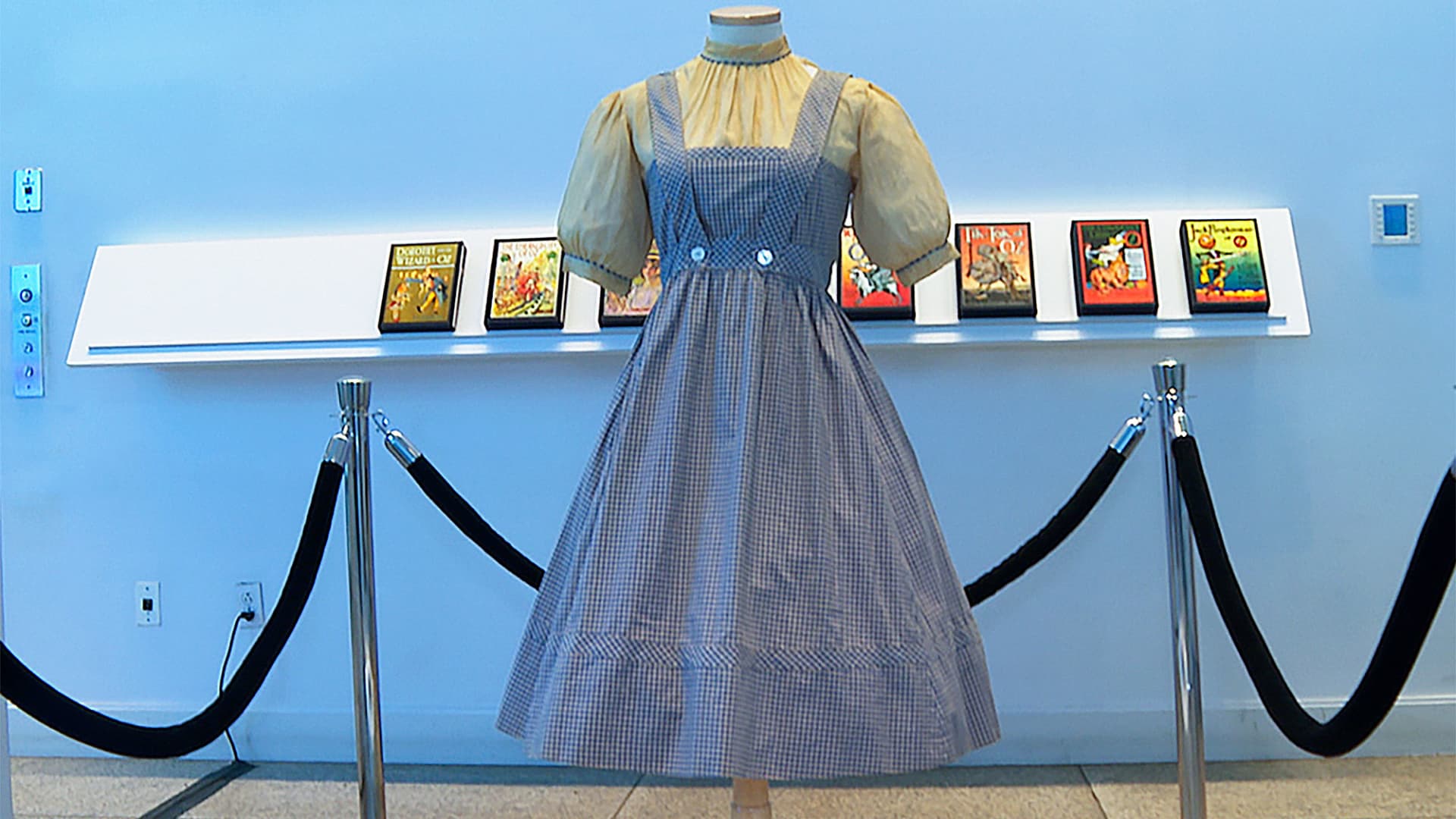 Judge blocks auction of ‘Wizard of Oz’ dress by Catholic University