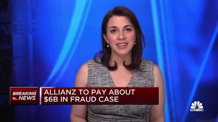Allianz membayar sejumlah $6 miliar dolar dalam kasus penipuan