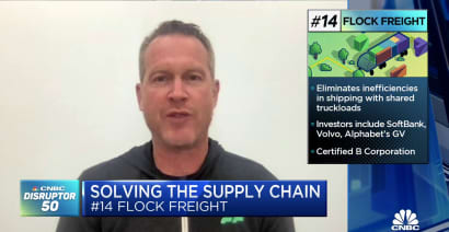 Flock Freight CEO breaks down how the logistics company allows freight to 'ride share' throughout the U.S.