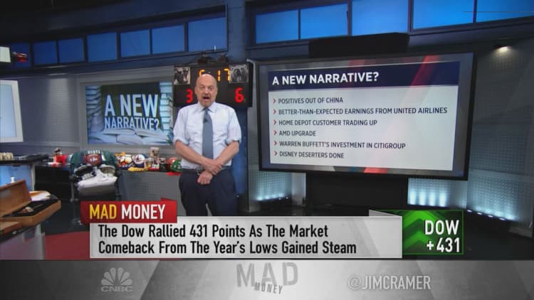 Jim Cramer explains why investors should have their eyes on retail earnings and China
