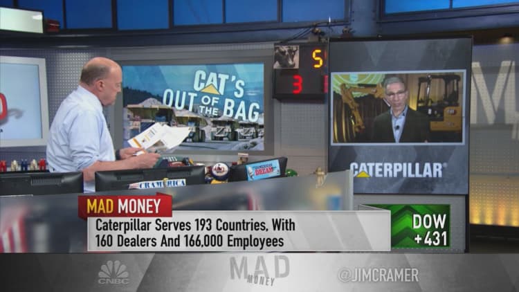 Caterpillar CEO discusses supply chain constraints due to lockdowns in China