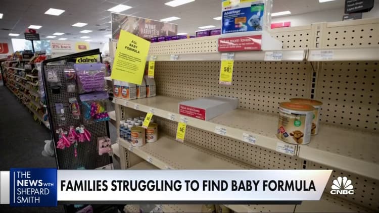 Congressional Democrats unveil $28M plan to address baby formula shortage