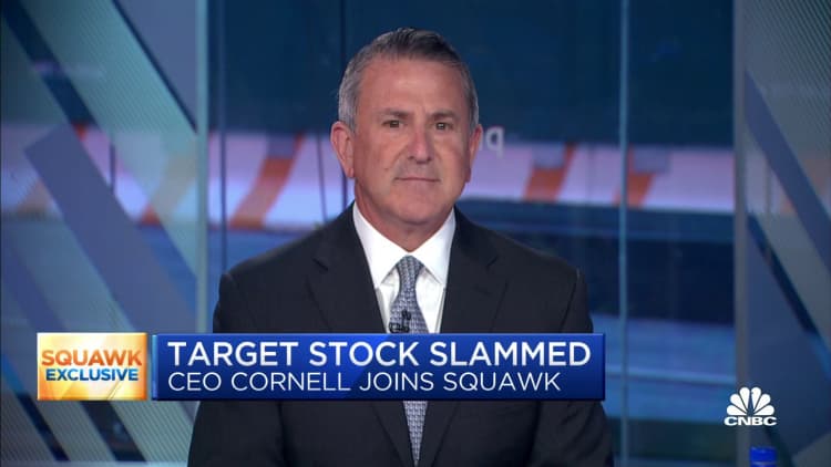Target CEO Brian Cornell on earnings: We are seeing a shift in consumer spending