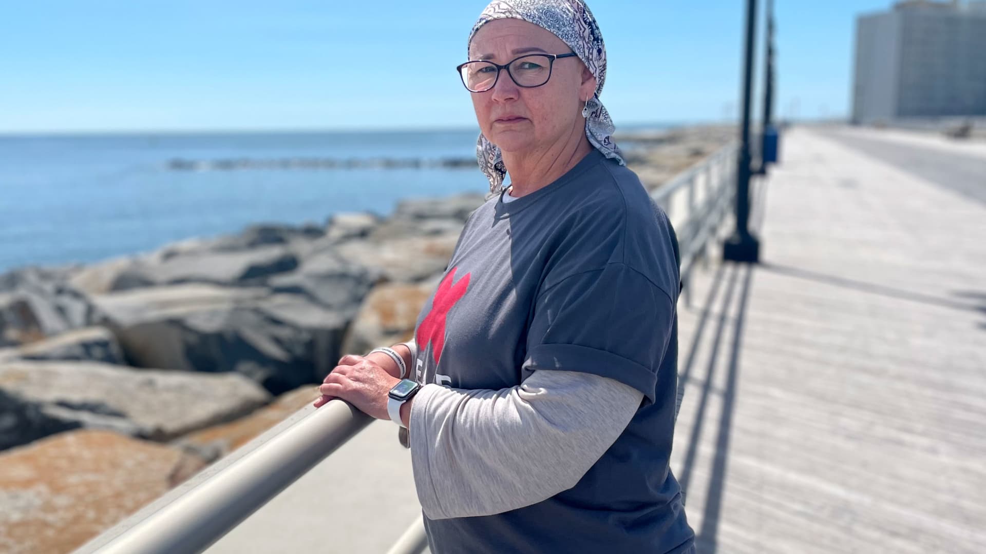 Tammy Brady is fighting to make casinos smoke-free. She was diagnosed with cancer after 37 years of being a casino dealer.