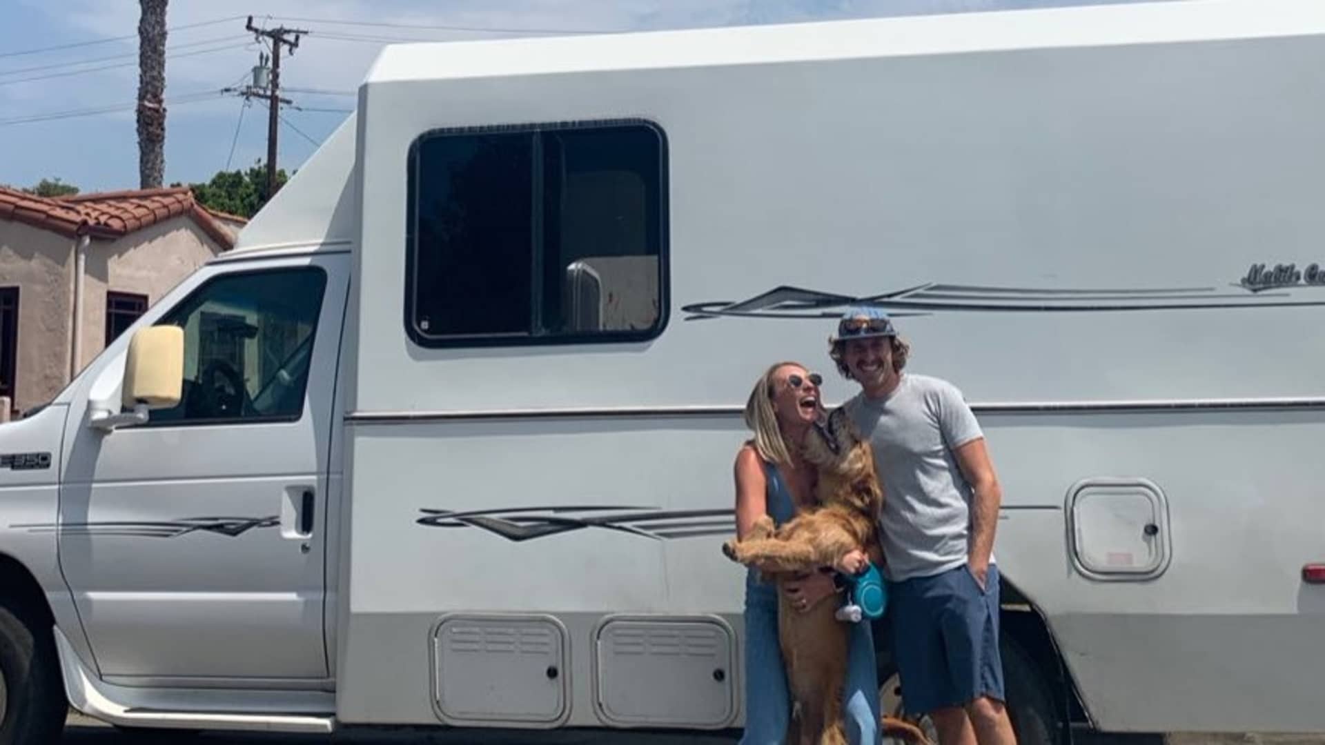 Thanks to his flexible streams of income, Michael Albaum and his wife spend part of the year living and traveling across the U.S. in their converted van.