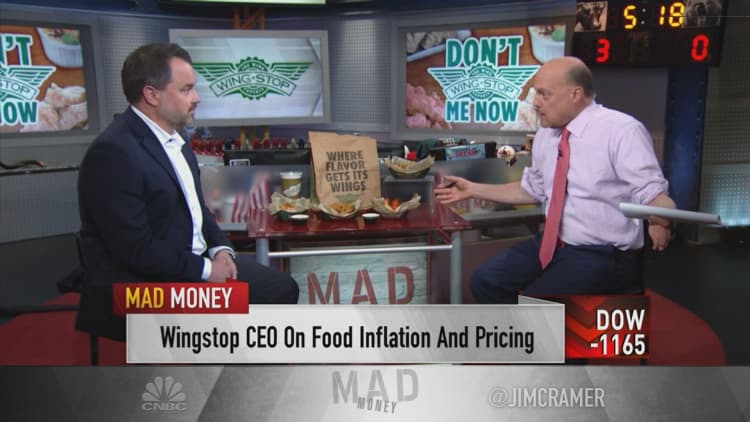 Wingstop is seeing 'meaningful deflation' in chicken wings, CEO says