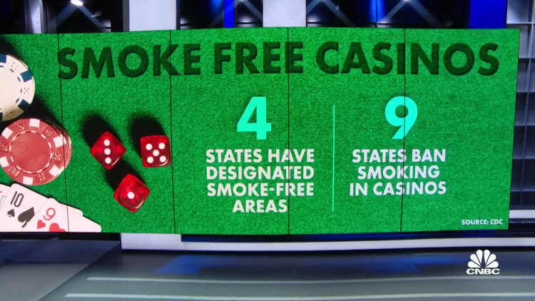 Cigarette smoking in N.J. casinos could soon be illegal