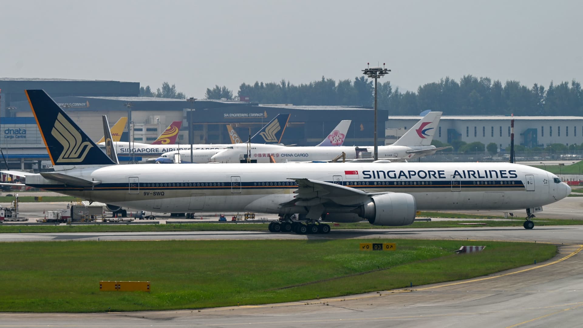 Singapore Airlines said passenger capacity averaged around 61% of pre-pandemic levels in the first quarter and expects a rise to 67% in the second quarter of 2022, the airline said in a statement in May 2022.