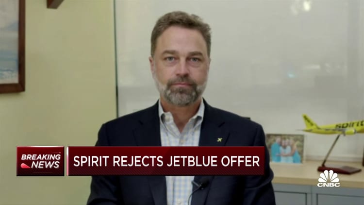Spirit Airlines CEO Ted Christie: JetBlue wants to create 'distraction' and confuse our shareholders