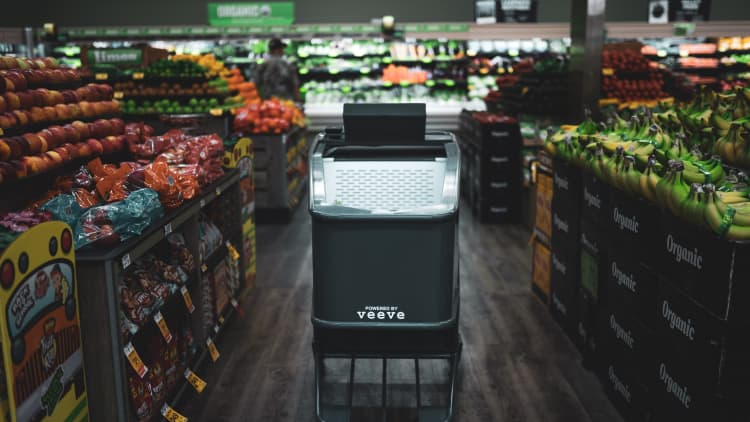 Grocery chain Albertsons to start using self-checkout carts