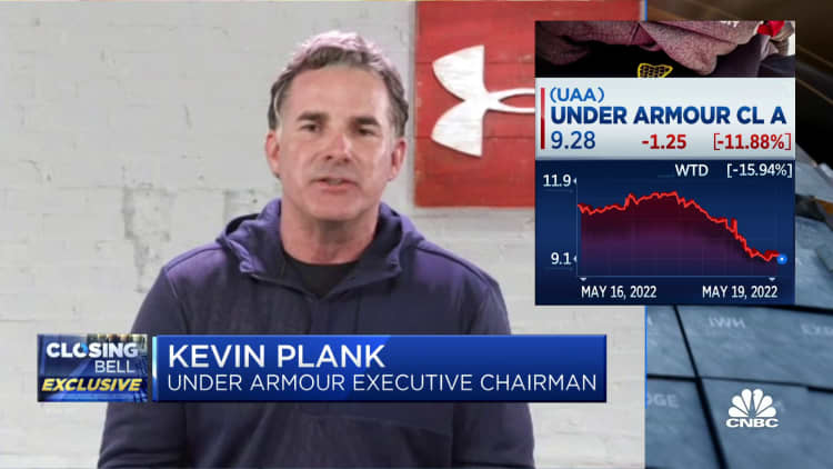 I will not be taking over as CEO, says UA's Kevin Plank on Patrik Frisk leaving the company
