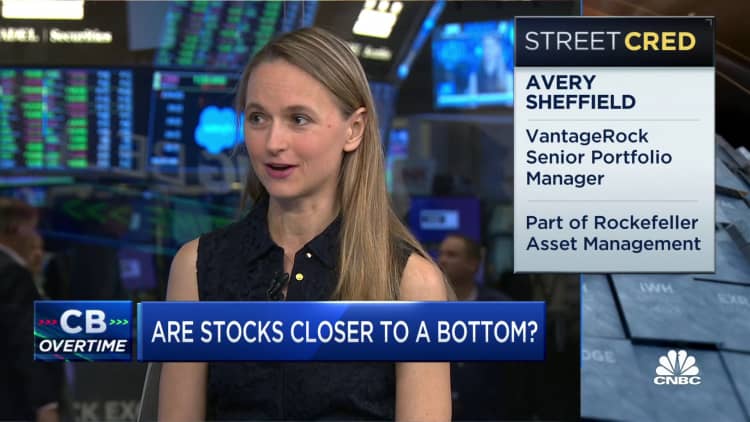 There could be more downside in the economy, says VantageRock's Avery Sheffield