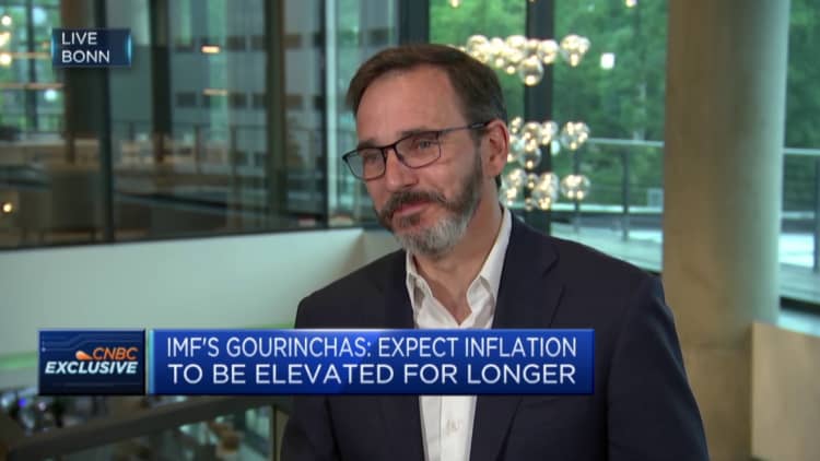 We could see 'bad surprises' in inflation outlook, IMF's Gourinchas says