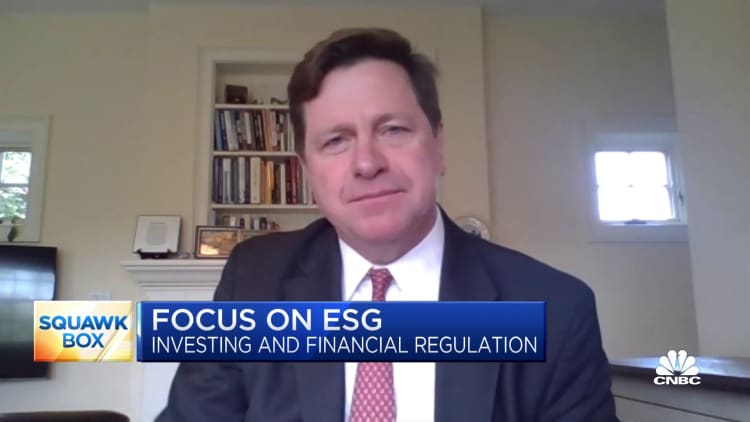 Lumping ESG together for a single score 'does not make a lot of sense,' says former SEC chair