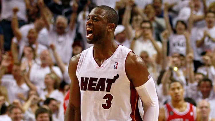 Former Miami Heat all-star Dwyane Wade shares his advice on