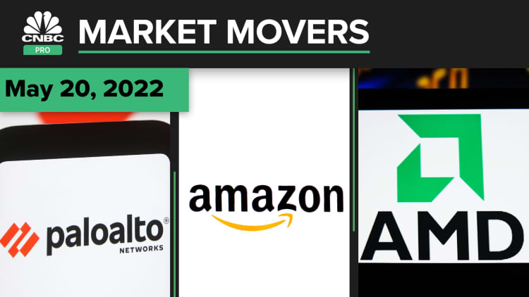 Palo Alto, Amazon, and AMD are some of today's stocks: Pro Market Movers May 20