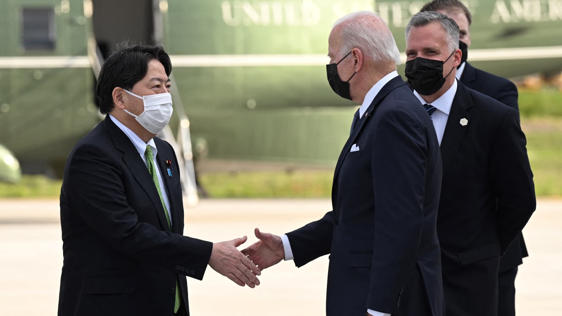 Biden in Japan to launch regional economic plan to counter Beijing