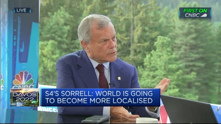Martin Sorrell says the Ukraine war will mark the end of the globalization era