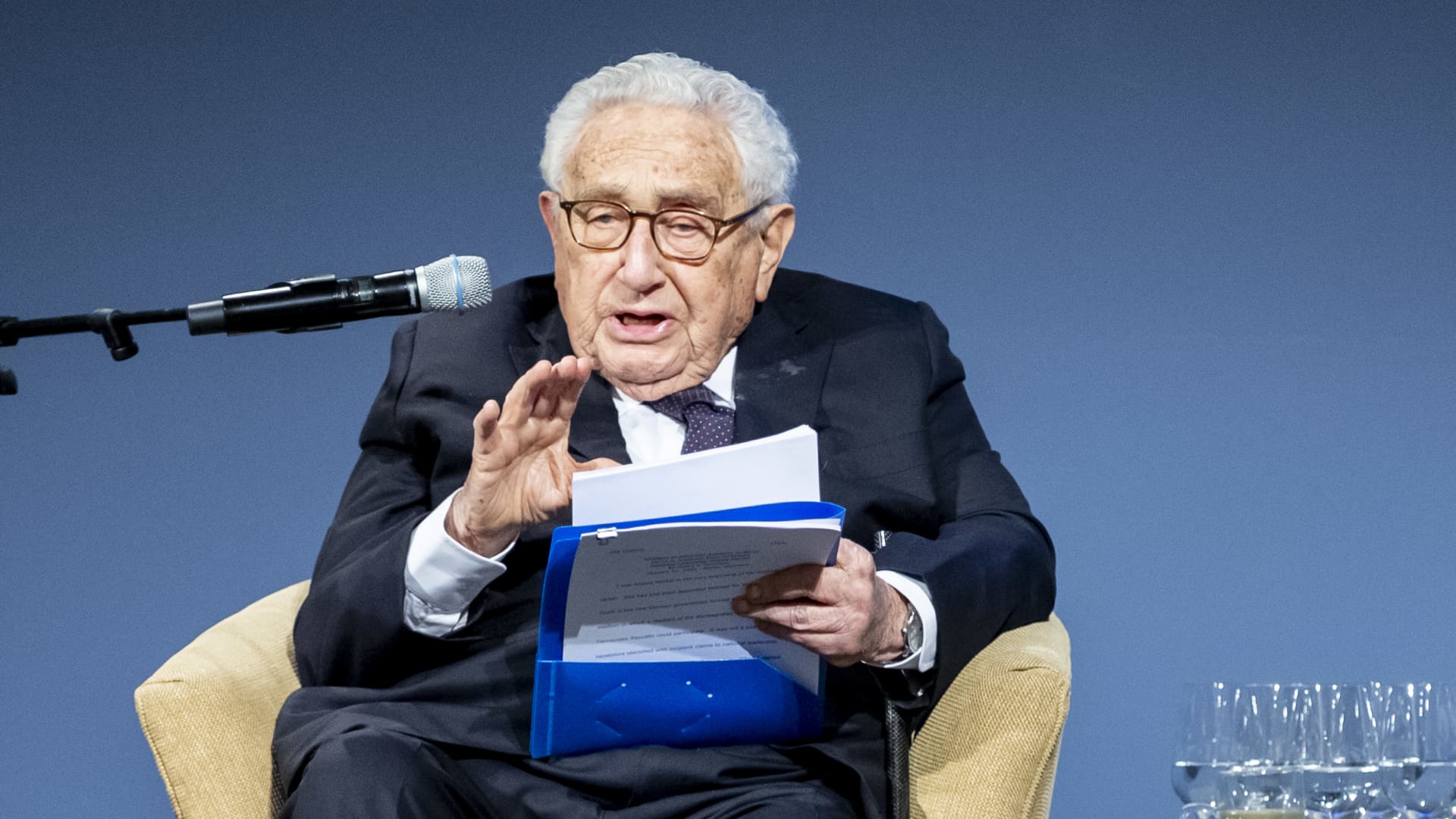 Henry Kissinger says Taiwan cannot be at the core of negotiations between the U.S. and China