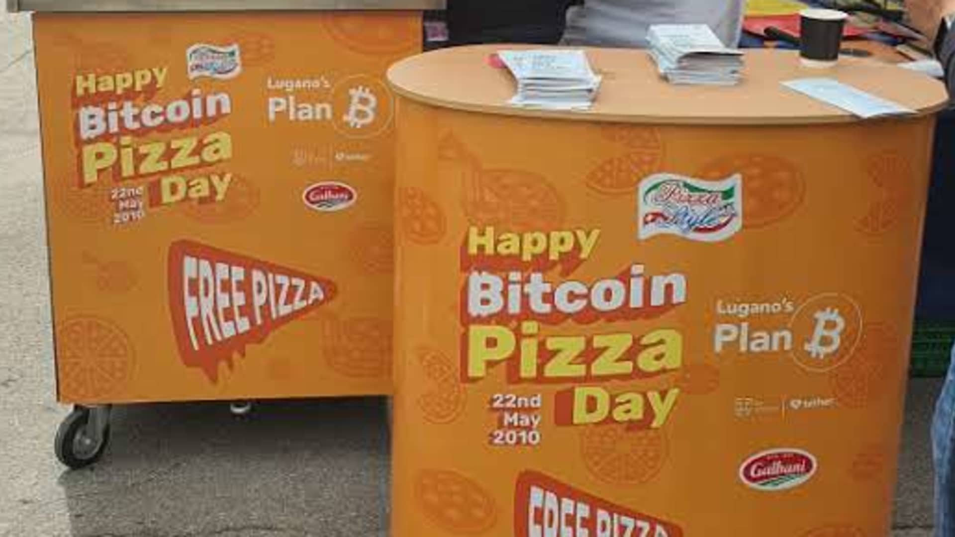 Bitcoin Pizza Day and NFTs: Crypto players take over main strip in Davos even after market crash