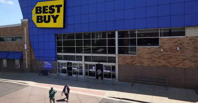 Best Buy shares rise after electronics chain's sales top expectations