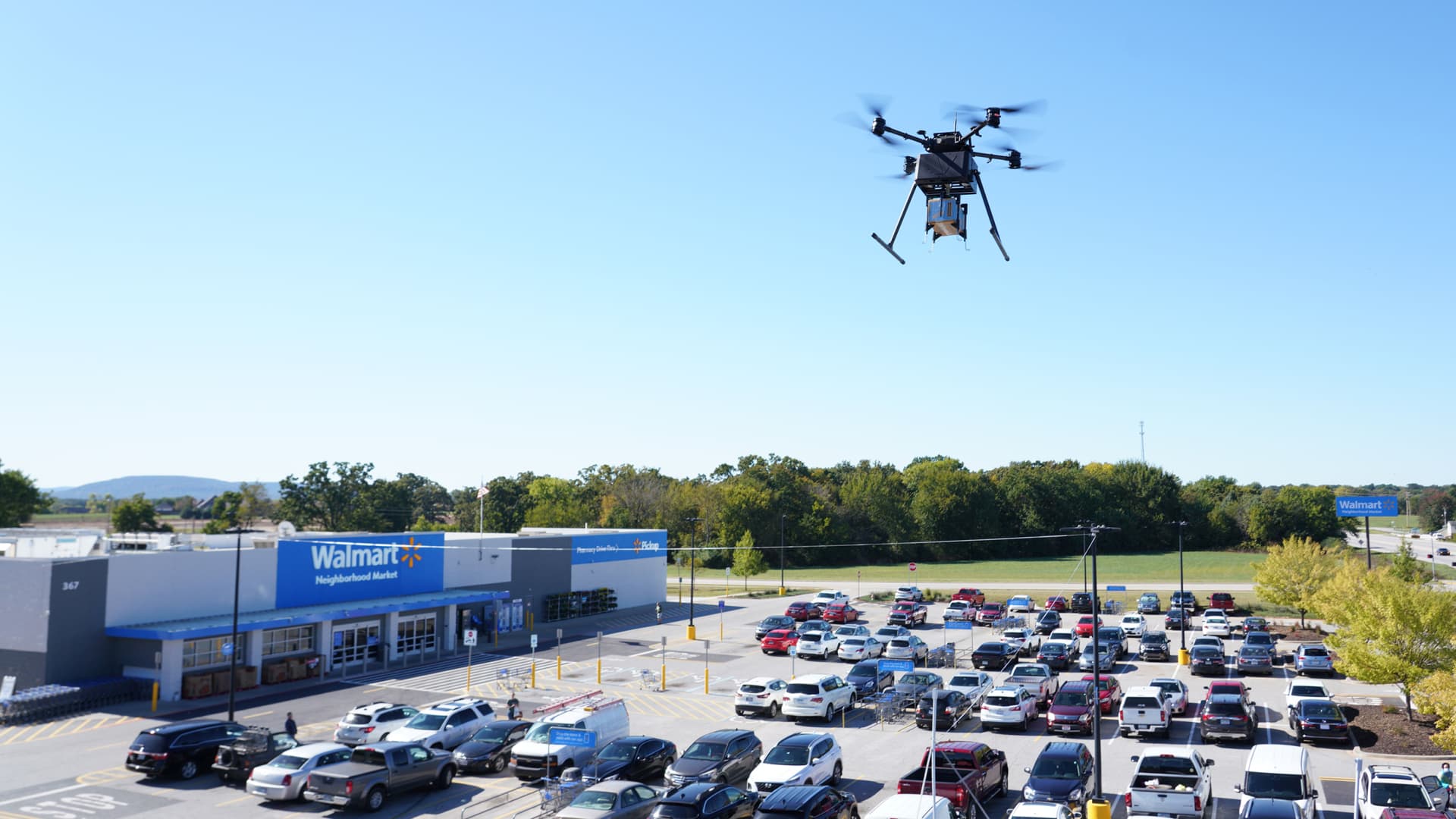 Walmart expands its drone-delivery service to reach 4 million households