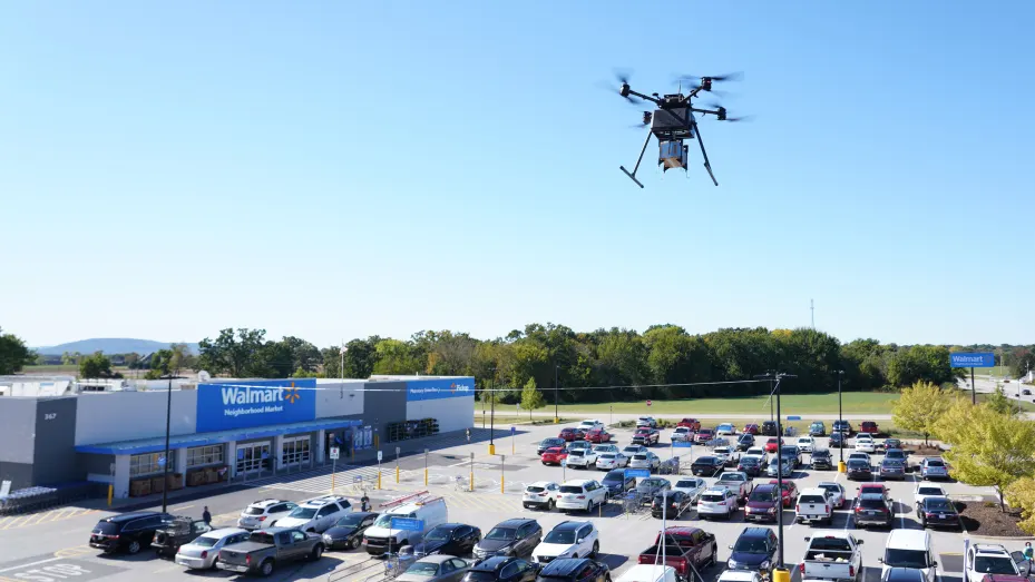 Walmart is expanding drone deliveries to select stores in six states. That will make it possible for more customers to get diapers, groceries or more delivered by air.