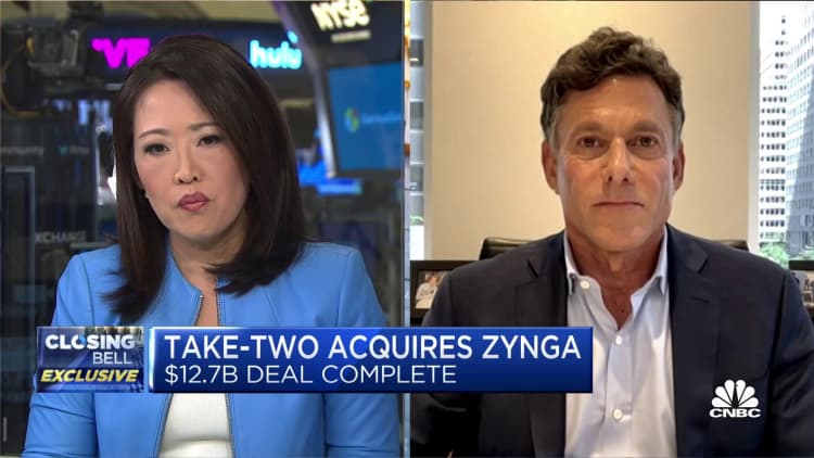 Take-Two acquires Zynga for $12.7 billion as deal closes