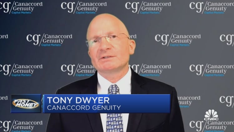 Stocks have a long way until they hit 'the bottom,' says Canaccord's Tony Dwyer