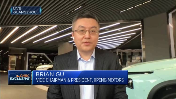 Chinese Tesla rival Xpeng discusses cost increases due to a rise in commodity prices