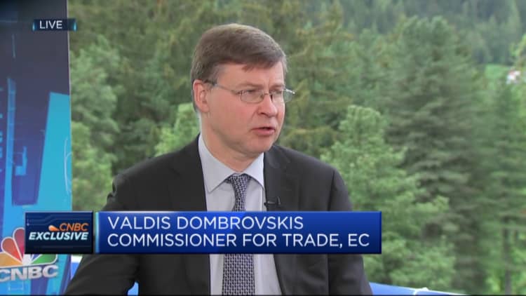 EU trade commissioner: See substantial slowdown in EU amid war in Ukraine
