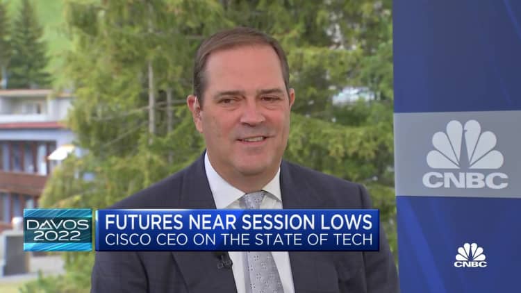 Cisco CEO Chuck Robbins: We are not seeing signals of a recession