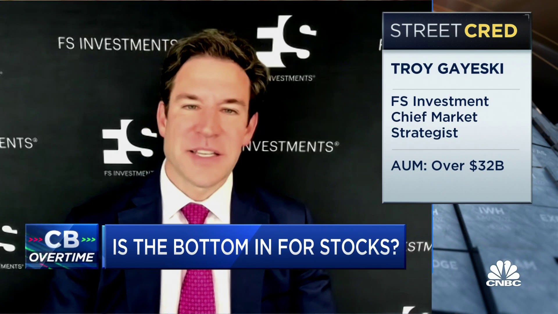 This is a classic bear market rally, says FS Investment's Gayeski