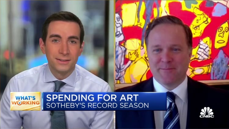 Sotheby’s CEO Charles Stewart on NFT market: There's still a lot of enthusiasm