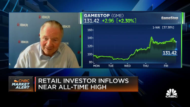 As the economy gets used to inflation, stocks will rise, says Interactive Brokers' Thomas Peterffy