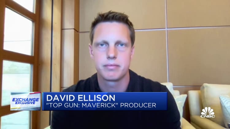 Top Gun: Maverick sales soar — people want an escape, says producer David Ellison
