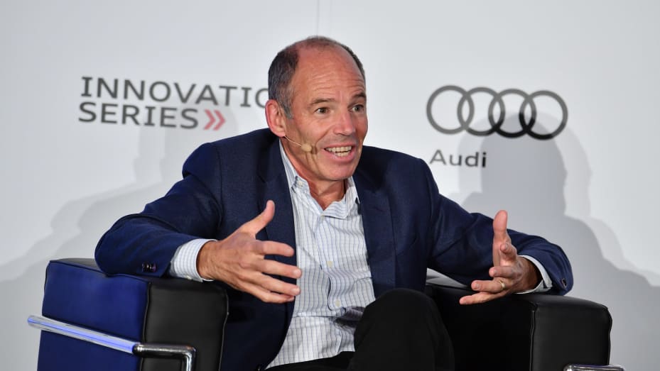 Netflix co-founder Marc Randolph speaks at The Audi Innovation Series in June 2018.