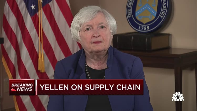 Treasury Sec. Janet Yellen: Inflation is way too high, a big burden on American households
