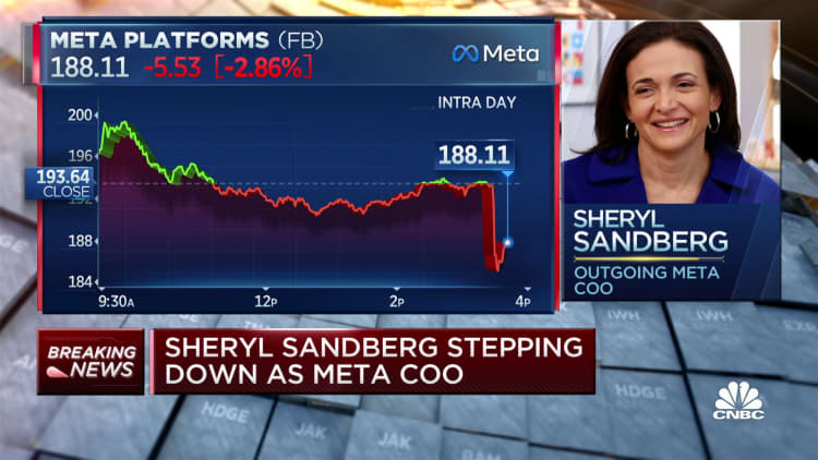 Meta COO Sheryl Sandberg leaving company in the fall